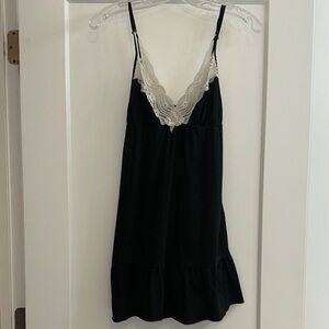 Victoria Secret Cotton Lace Slip Dress